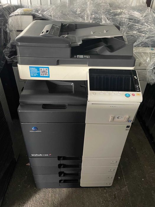 DRUK SKAN KSERO Konica-Minolta Bizhub C368 gotowa do pracy z Gwar.