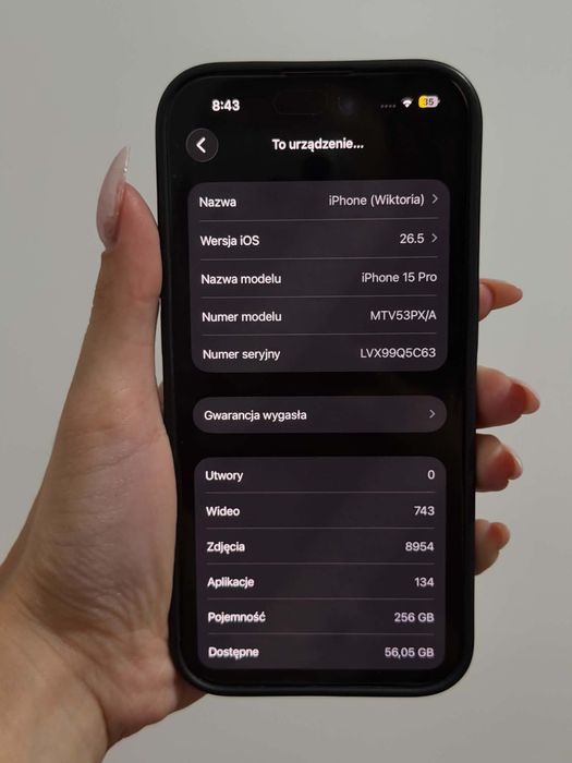 iPhone 15 Pro 256 GB