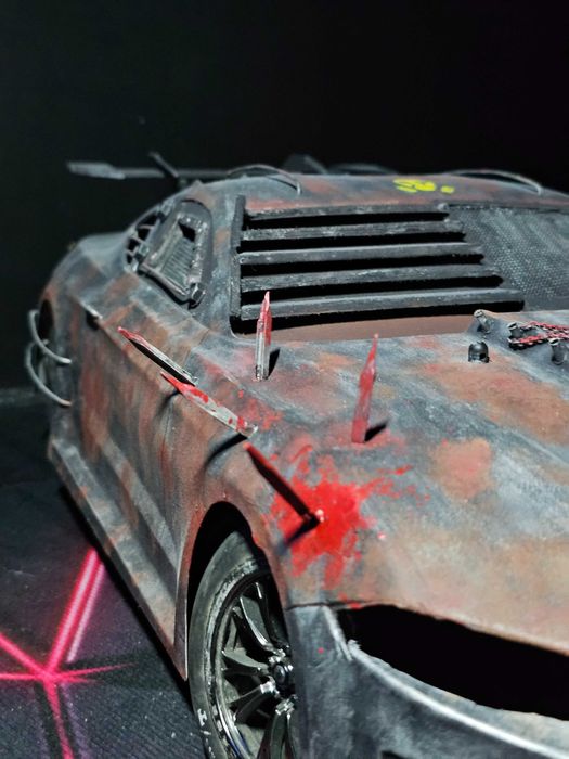 Traxxas Slash Drag Mad Max model postapo rc custom