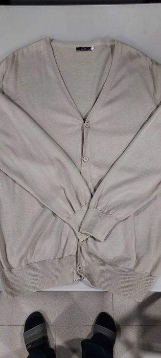 Malha cinza claro para homem XXL