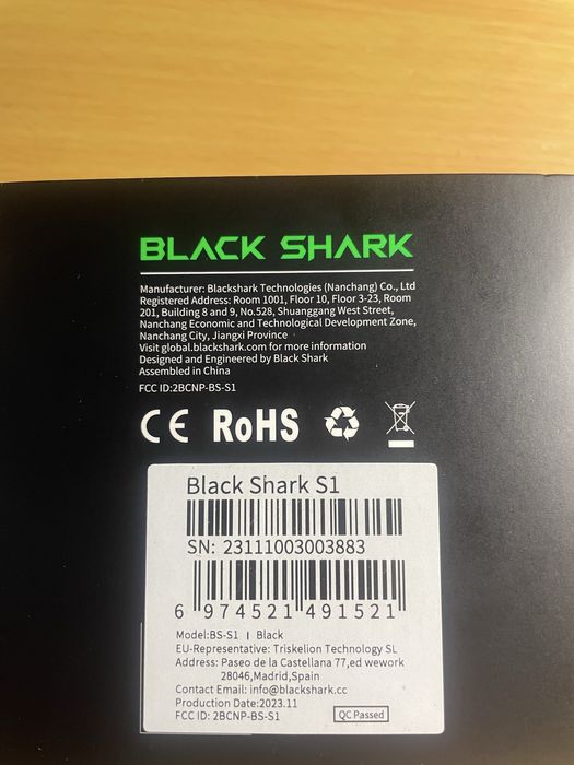 Смарт-часы Blac shark Bs-S1