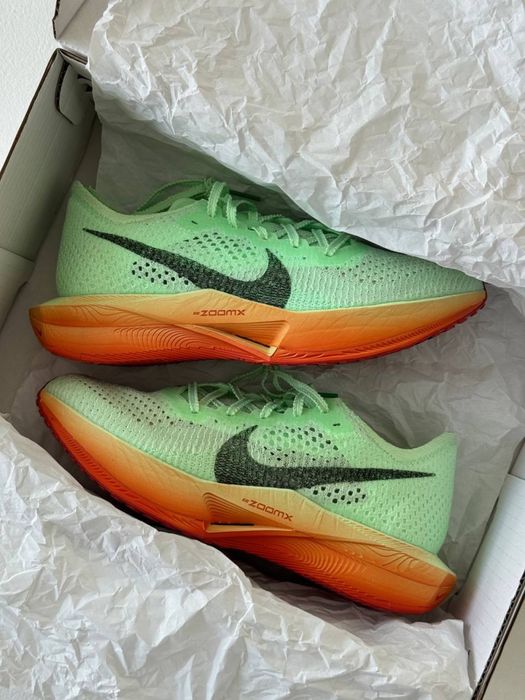 Nike ZoomX Vaporfly Next% 3 FK EK Green (HJ7040 300) летние кроссовки для бега найк зум вапорфлай профисиональние