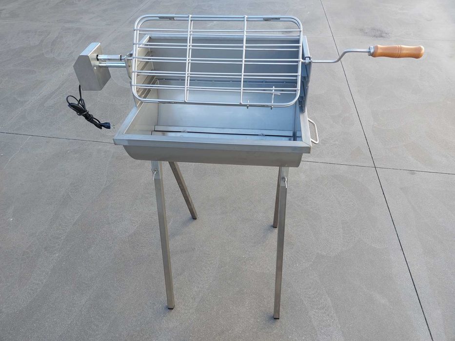 Grelhador Inox c/ Motor Elétrico