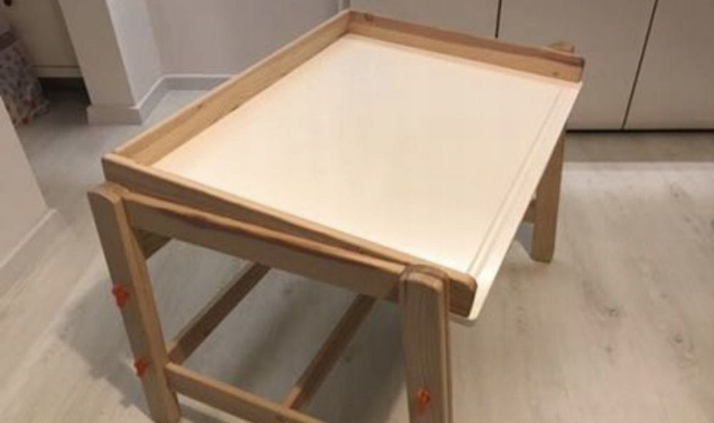 Drewniane Biurko Ikea