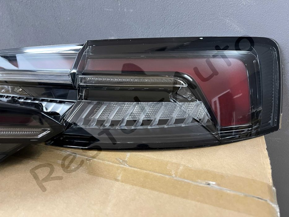 стопи audi a5 b9 стиль rs5 B9 Black Фонари рс5 б9 ауди Стопы Оптика 8w