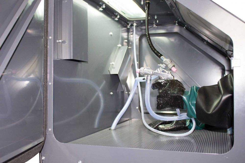 Máquina de Decapar com Jato de Areia 350L  JR19