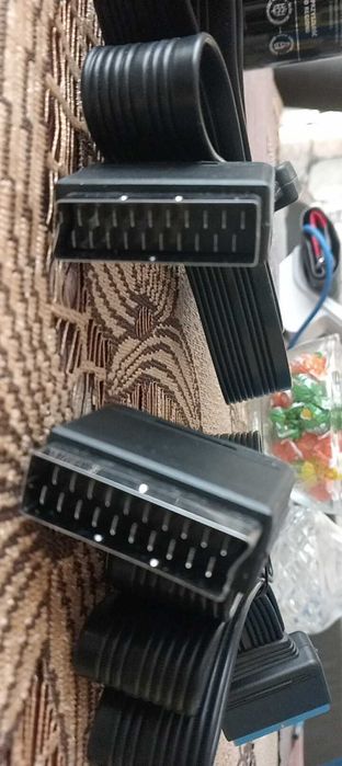 Kabel przewód euro 1,5m. 2szt.