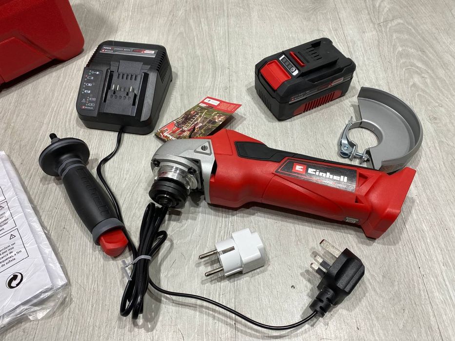 Кутова шліфмашина Einhell TE-AG 18/115 Li Solo / болгарка