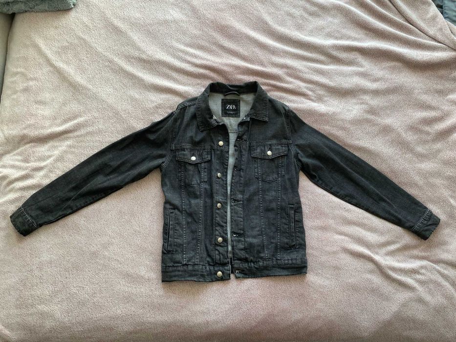 Мужская джинсовка Zara, размер М, джинсовая куртка