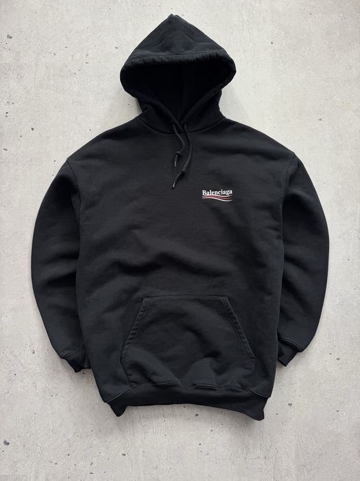 Balenciaga Political Campaign Logo Hoodie худі Баленсіага