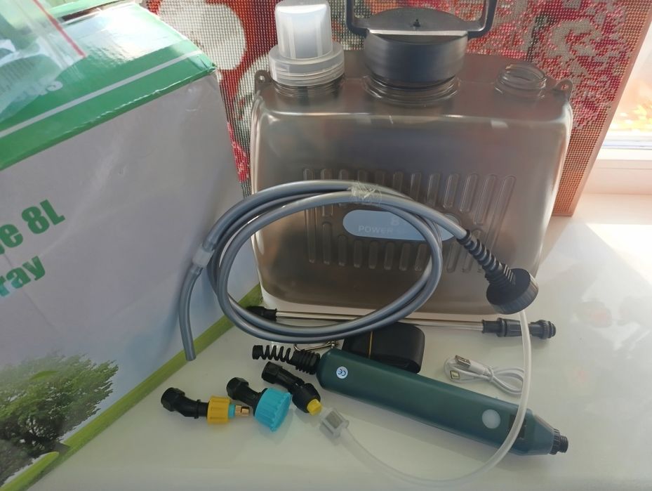 Обприскувач садовий, акумуляторний