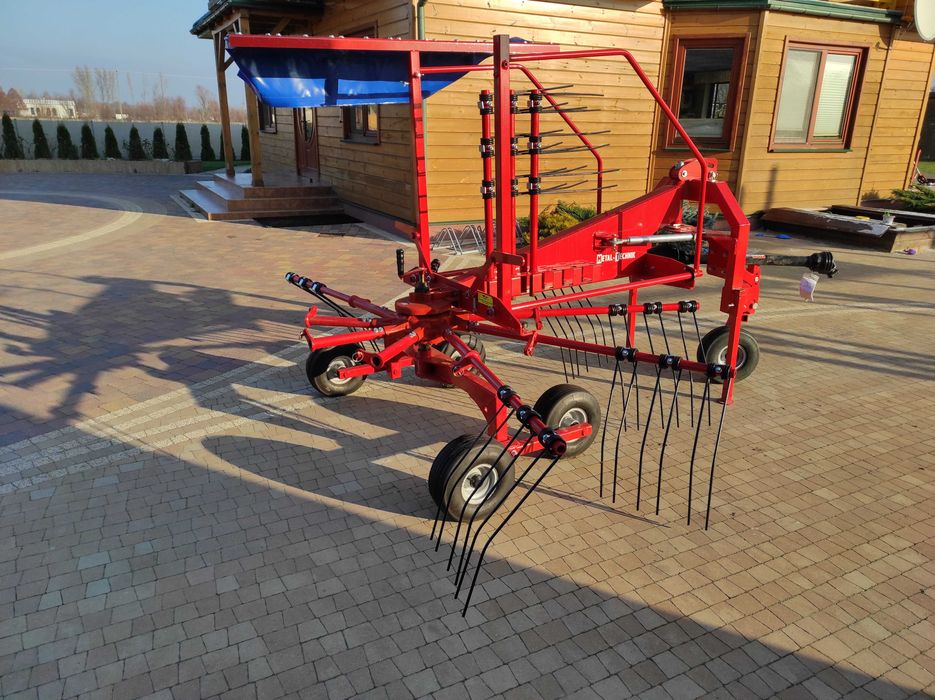 Zgrabiarka karuzelowa TANDEM 3,5m 4,2m wirnikowa WOM Metal-Technik RATY0%