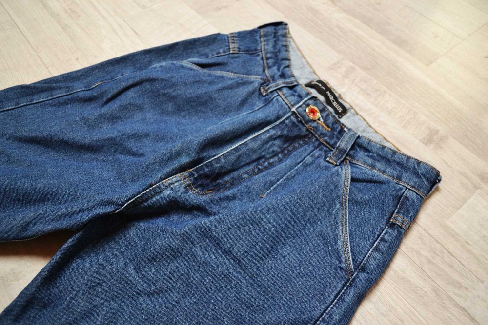 Spodnie jeansowe proste straight Marcellus oldschool retro jeans