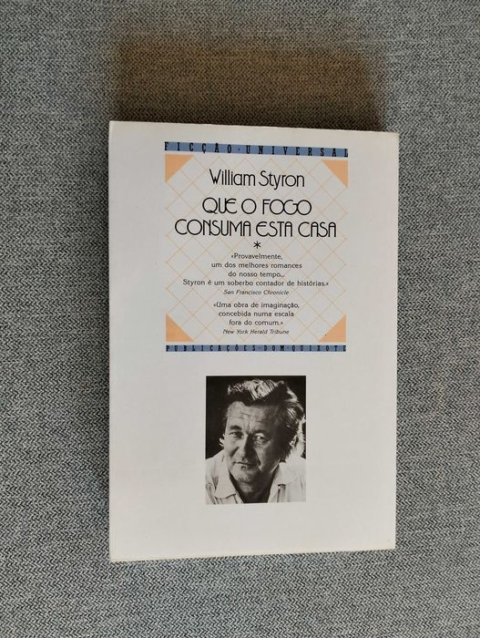 Livro "Que o fogo consuma esta casa" de William Styron