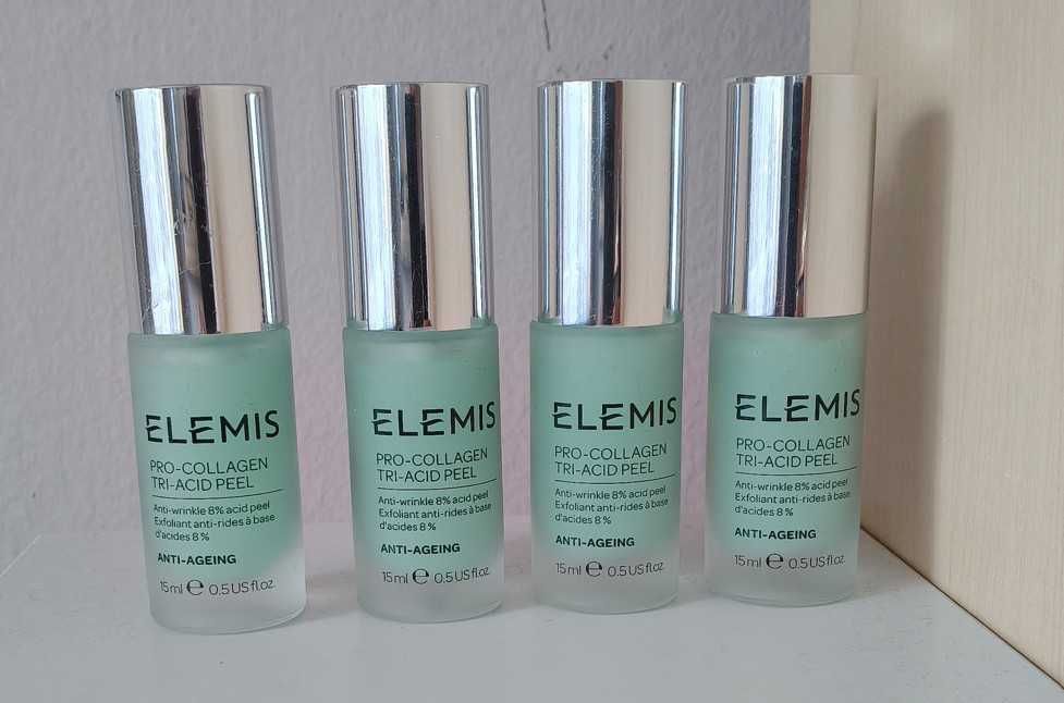 Elemis Pro-Collagen Tri-Acid Peel 4x 15ml - serum kuracja do twarzy