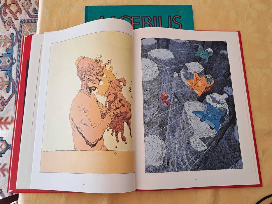 Livros BD - Moebius - Le Bandard Fou / La Citadelle Aveugle (francês)