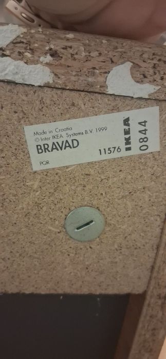 2 Mesas de Cabeceira IKEA BRAVAD Vintage – Designer Mikael Warnhammar, modelo de 1999