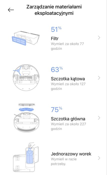 Mi Robot Vacuum 2 Ultra, Robot sprzatajacy - czarny