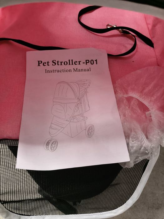 Carrinho para transporte animais pet