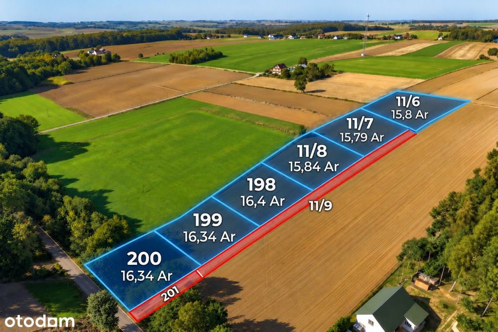 Inwestycyjne 101,14 ar (6 działek - oznaczenie S1), Iwanowice