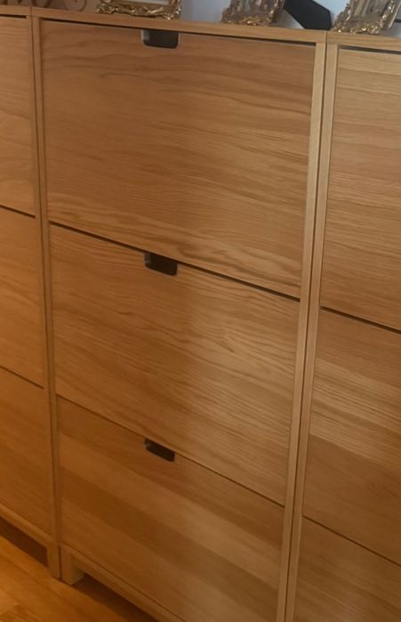 Sapateira IKEA STÄLL – Carvalho – Como Nova