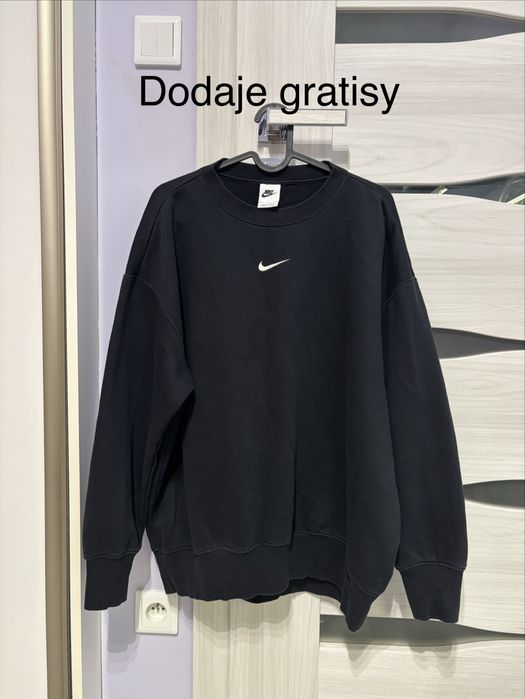 Oryginalna Bluza nike Crewneck Middle Swoosh | S | Stan Idealny