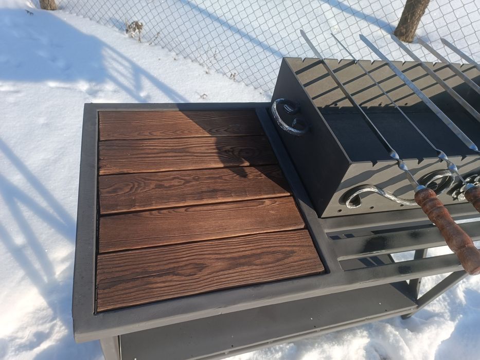 Мангал з шомпурами 5.5 мм відмінний