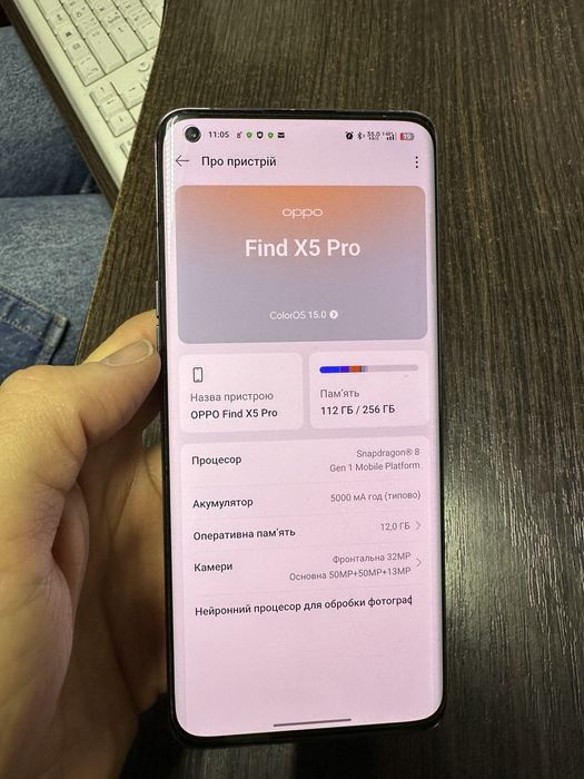 Телефон OPPO Find X5 Pro Global | 12/256. Вдуже  Хорошому стані
