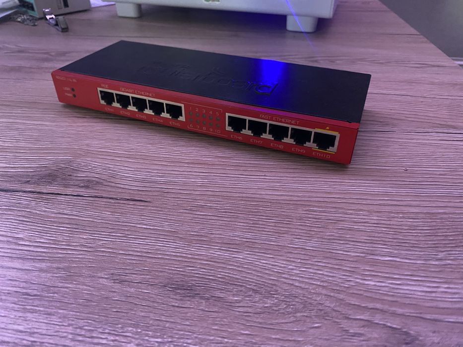 Mikrotik RB2011iL-IN + Zasilacz