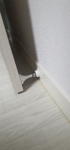 Batente de porta, magnético  (Novo) Branco