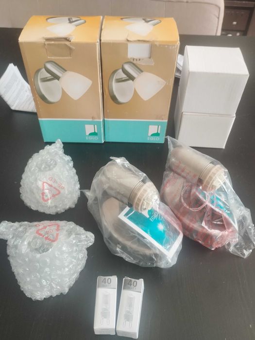 Kinkiety ścienne ELGO, 2 szt., komplet.