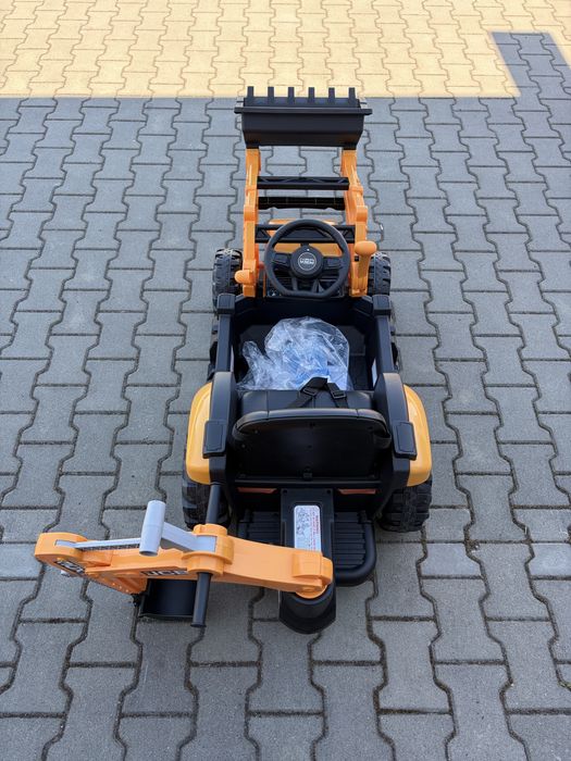 Koparka Ładowarka Traktor Na Akumulator Spychacz Ładowacz Łyżka Wywrotka