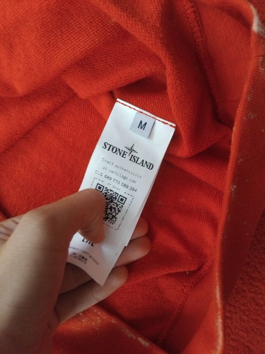 Stone Island Off-Dye Red