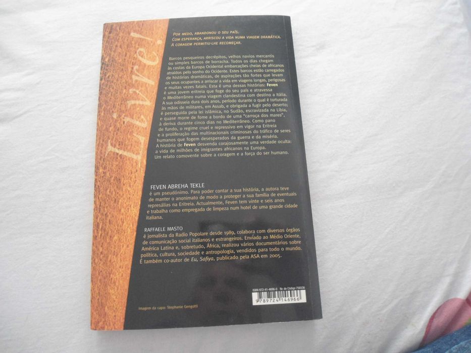 Livre! A odisseia de uma mulher em fuga por Feven A. Tekle e outro