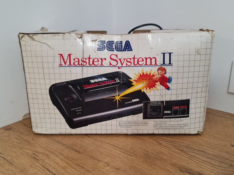 Sega Master system 2 konsola box
