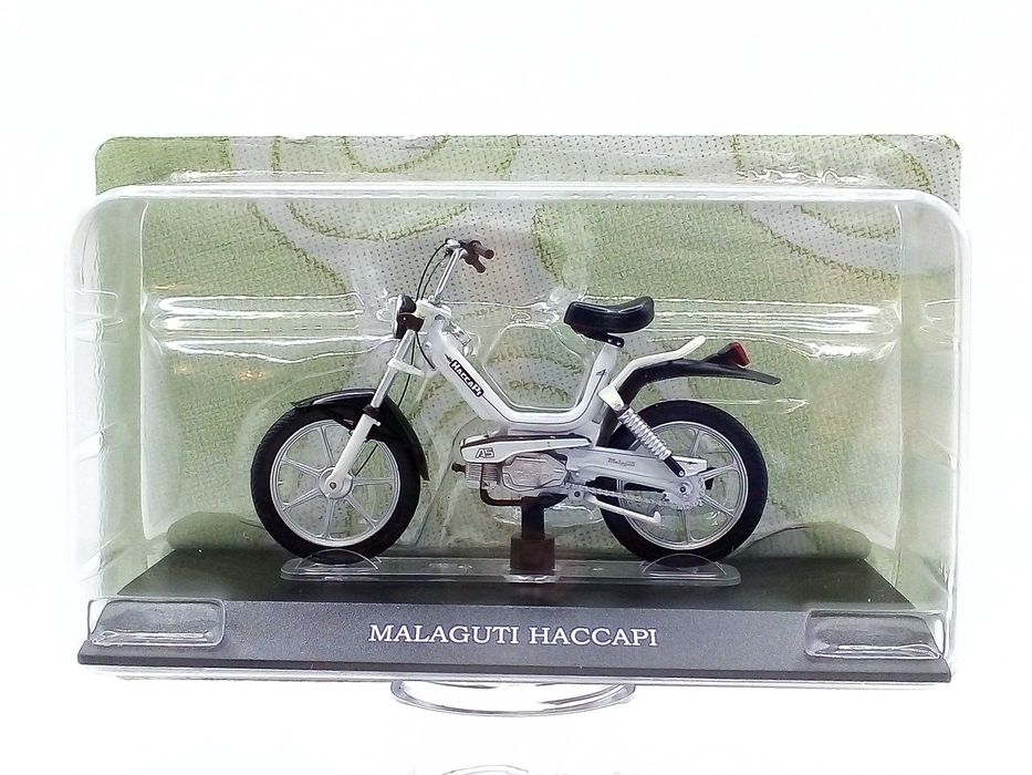 Motorower Malaguti Haccapi - skala 1:18 - Leo Models