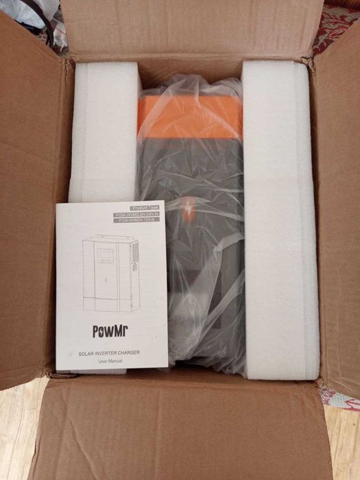 Гібридний інвертор Powmr POW-HVM2H-12V-N, 12 В, 1600 Bт