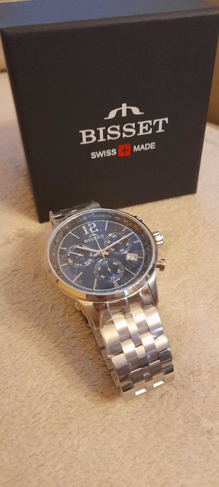 Zegarek męski BISSET swiss made