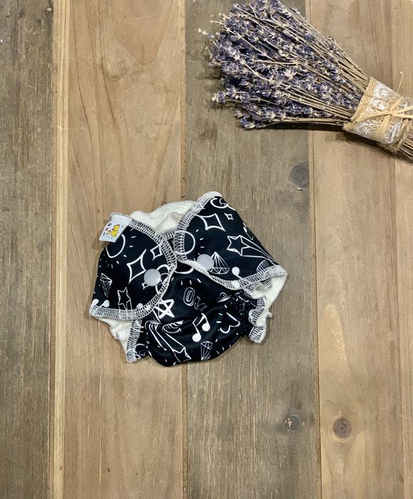 Pielucha wielorazowa AIO nb Kokosi nowa