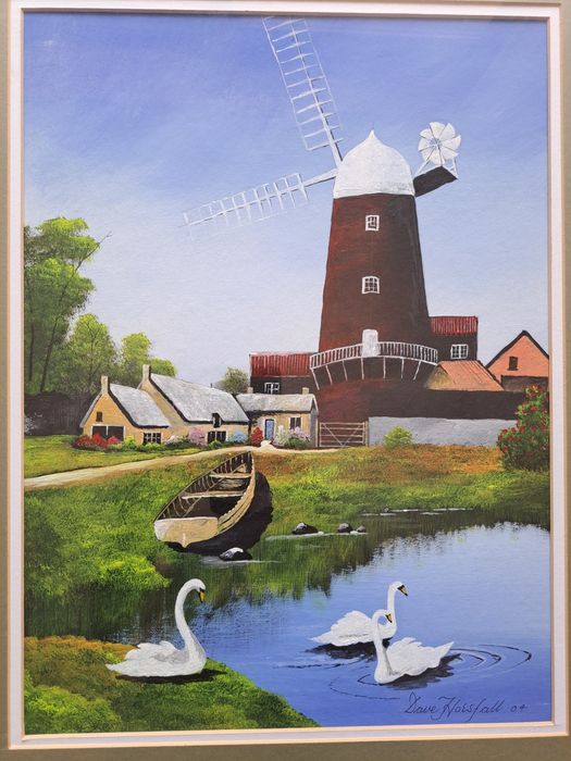 Pinturas originais emolduradas