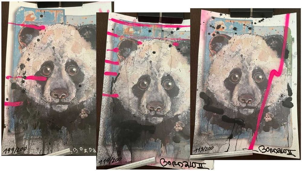 Bordalo II - Panda Special Edition