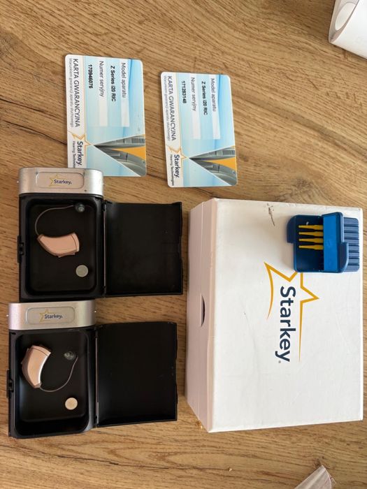 Aparat słuchowy x2 Starkey Z i20 RIC