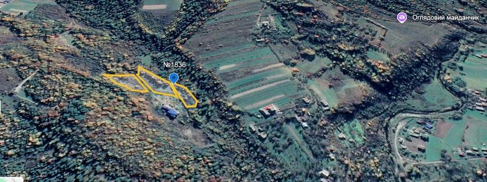 ділянка біля Лейбової гори, с Жураки, видова з виглядом на гори, гаряча ціна!(1)