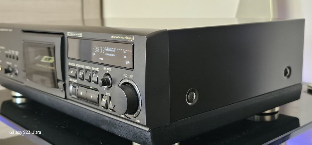 Technics RS-AZ7 deck kasetowy - jak nowy, idealny stan.