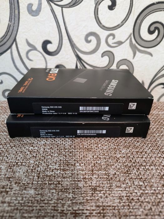 SSD накопичувач Samsung 870 EVO 250 GB (MZ-77E250B/EU)