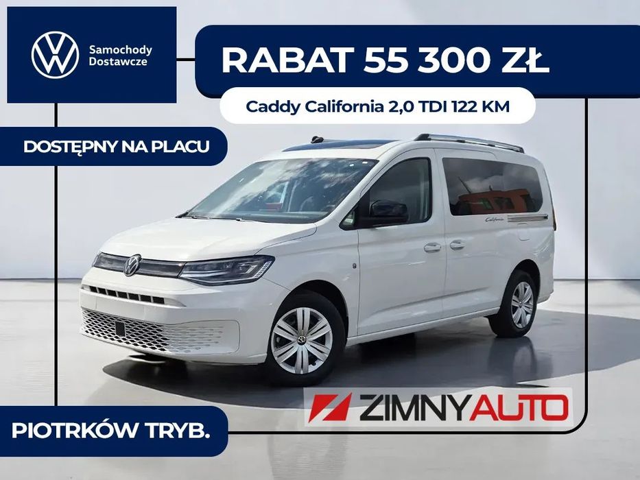 Volkswagen Caddy CALIFORNIA MAXI 122 KM | DSG 7-biegowa Dostępny od ręki!!!