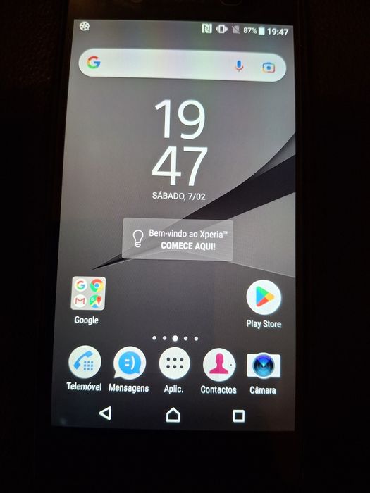Smartphone sony z5