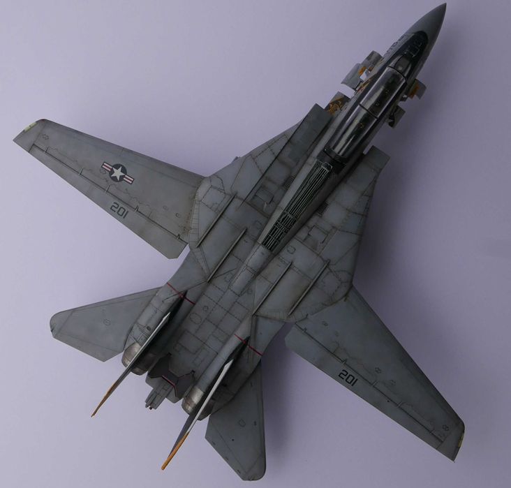 Model F14 Tomcat 1/72 ZŁOŻONY