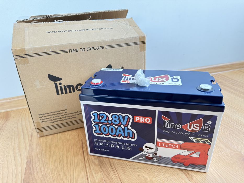 Nowy Akumulator TimeUsb 12.8V 100Ah LifePo4
