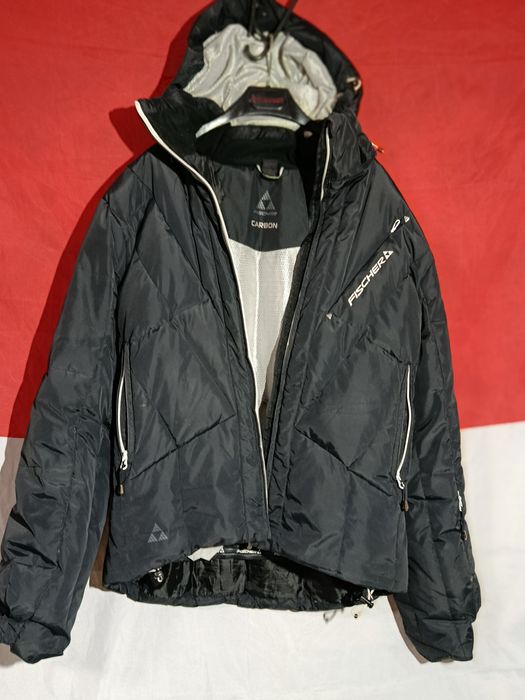 Мужской пуховик Fisher Carbon ориг.р..M-L,рюкзак новый Германия